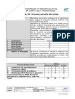 Tópicos Avanzados de Calidad