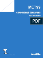 Condiciones Generales Met99