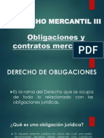 Clase No. 1. Caraterísiticas de las obligaciones y contratos merantiles. (Sección C).pptx