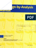 The Design by Analysis Manual