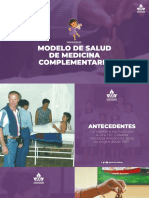 Modelo de Salud de Medicina Complementaria Julio 2