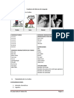 Lenguaje Retraso Cuaderno Tratamiento