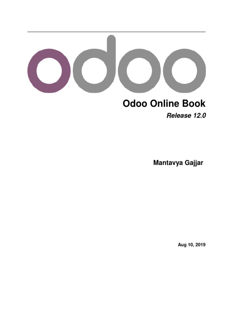 Odoo Online Book | PDF | Software As A Service | Mobile App
