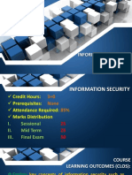 Week 1 Lecture 1 Information Security