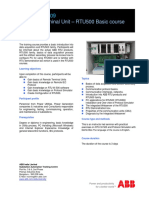 INPSNM-SA09 Remote Terminal Unit - RTU500 Basic Course-Rev-B