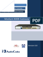 LTRT 10630 Mediant 800b Gateway and e SBC Users Manual Ver 68 PDF