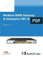 LTRT 10632 Mediant 800b Gateway and e SBC Users Manual Ver 72 PDF