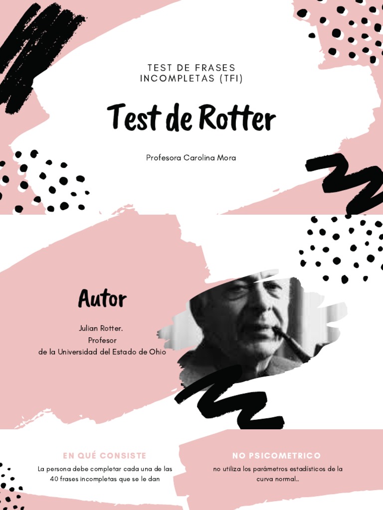 Test de Rotter PDF | PDF | Humor | Información