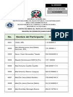 Listado Definitiva de Oferentes Sorteo Inapa-Ccc-So-2019-0003