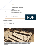 APC-DSL-008 Informe Diario de Actividades 09-08-19