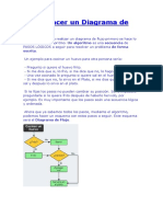 Como Hacer Un Diagrama de Flujo