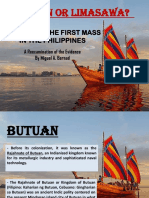 Butuan or Limasawa?: The Site of The First Mass in The Philippines