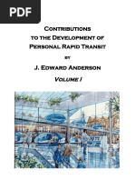 Contributions To The Development of PRT I