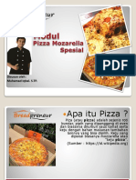 1 Modul Pizza Mozarella
