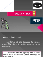 Invitation