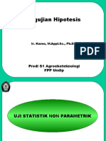 Statistika-8-Pegujian Hipotesis (Non Parametrik)