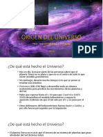 Resumen Origen Del Universo y Sistema Solar