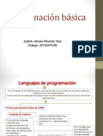 Evolucion Lenguajes de Programacion