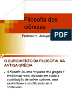 Filosofia Das Ciências