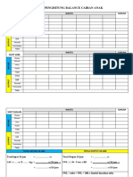 Format Penghitung Balance Cairan ANAK Dan Dewasa