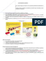 Química básica: materia, sustancias puras, mezclas y técnicas de separación