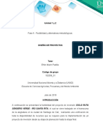 Estudio de factibilidad y análisis comparativo de metodologías para proyectos sociales