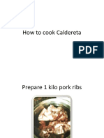 How To Cook Caldereta
