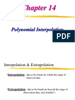 Interpolación Polinomial