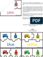 Color Matching Bus Puzzles