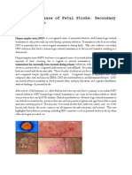 An Unusual Cause of Fetal Stroke: Secondary HSV Infection