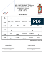 °2. - Horario de Clases