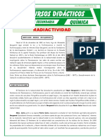 La Radiactividad para Tercero de Secundaria PDF