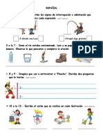 Actividades de diferentes asignaturas para primaria