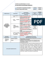 Sesión de Aprendizaje 8