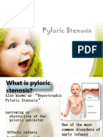 Pyloric Stenosis Case Study