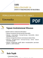 Kinematika 1A - Ragil