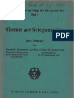 Chemie Und Kriegsmarine - 2 Vortäge - Paarmann / List