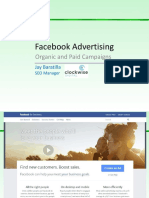 Facebook Advertising (PPC and Organic) - Jay Baratilla
