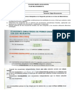 Fortalecer competencias matemáticas mediante resolución de problemas