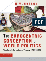 John M Hobson - The Eurocentric Conception of World PDF
