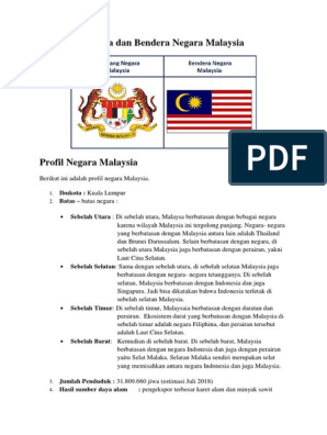 Lambang Negara Dan Bendera Negara Malaysia Pdf