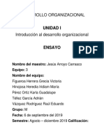 Desarrollo Organizacional Unidad 1