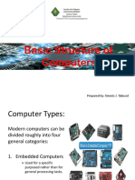 Types of Computers and Their Basic Structure