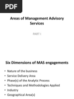 Areas of Management Advisory Services - PP