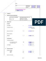 Design of Foundation For Horizontal Vessel