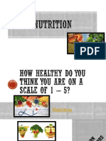 nutrition presentation pe 5 credit