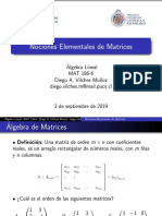 Beamer Matrices