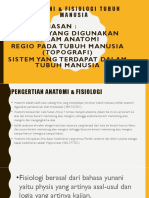 Anatomi & Fisiologi Tubuh Manusia