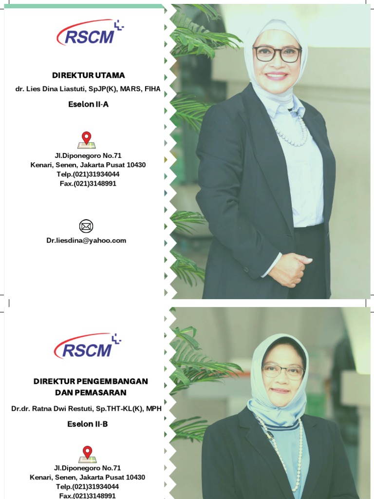 Direksi RSCM2019-1 PDF | PDF | Sains & Matematika