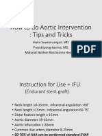 How To Do Aorta Intervention